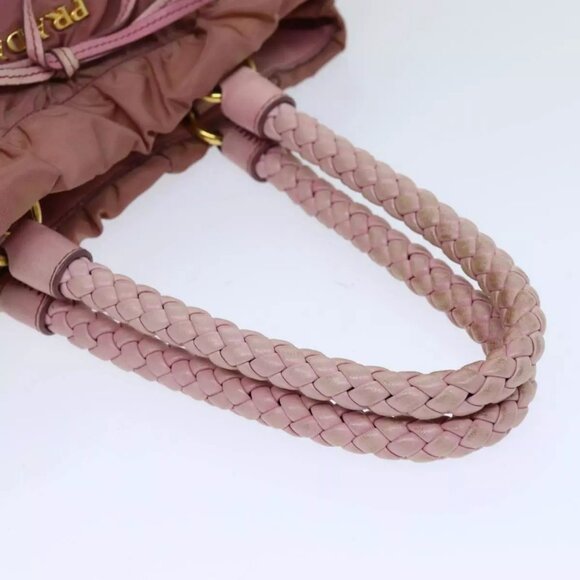 PRADA Hand Bag Nylon 2way Pink Auth - Picture 7 of 16